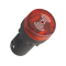 Сигналізатор звуковий AD22-22M/R, червоний, 48В, Ø22, АС/DC