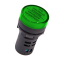 Індикатор світловий AD22-22DS, зелений, Ø22, АС 230В, LED
