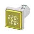 AD22-SAV, 0-100А, 50-500В, жовтий  (Світлосигнальна арматура з індикаторами)