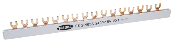 Шина з'єднувальна FORK, 1P, 63A, 1м