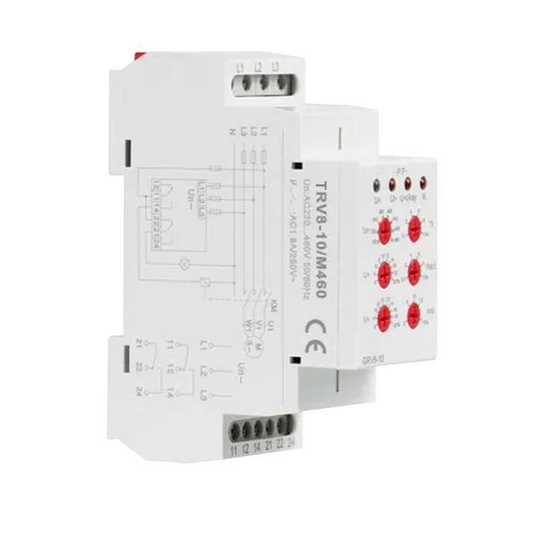 Трифазне реле контролю напруги TRV8-10/M265