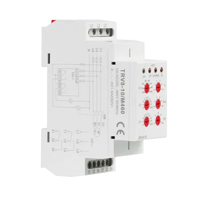 Трифазне реле контролю напруги TRV8-10/M265