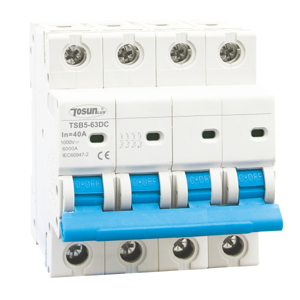 TSB5-63DC, 4P, 32А, 1000В, 6кА