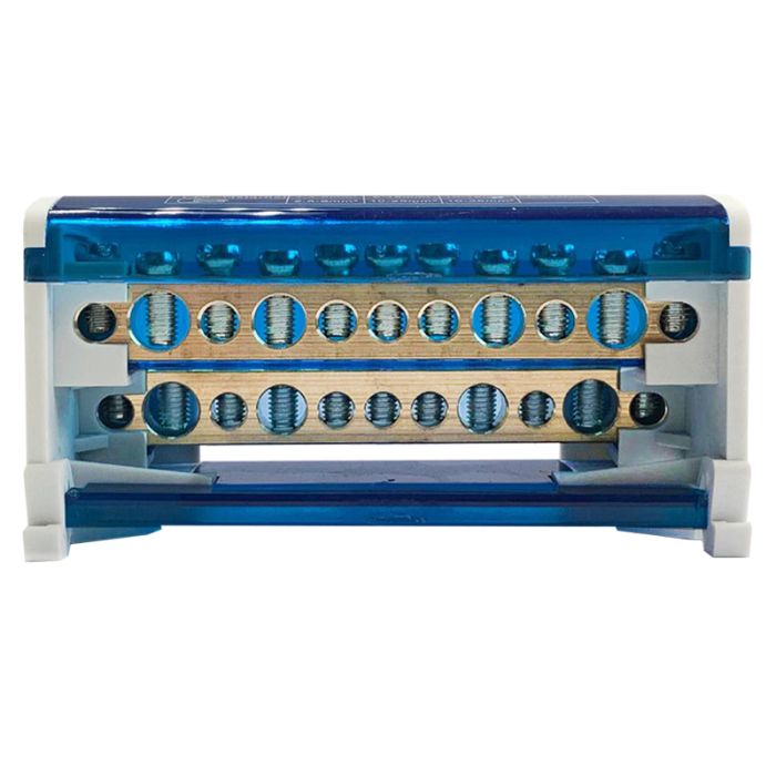 Шина нульова TTD-2, 2х11, 125А в корпусі з кришкою
